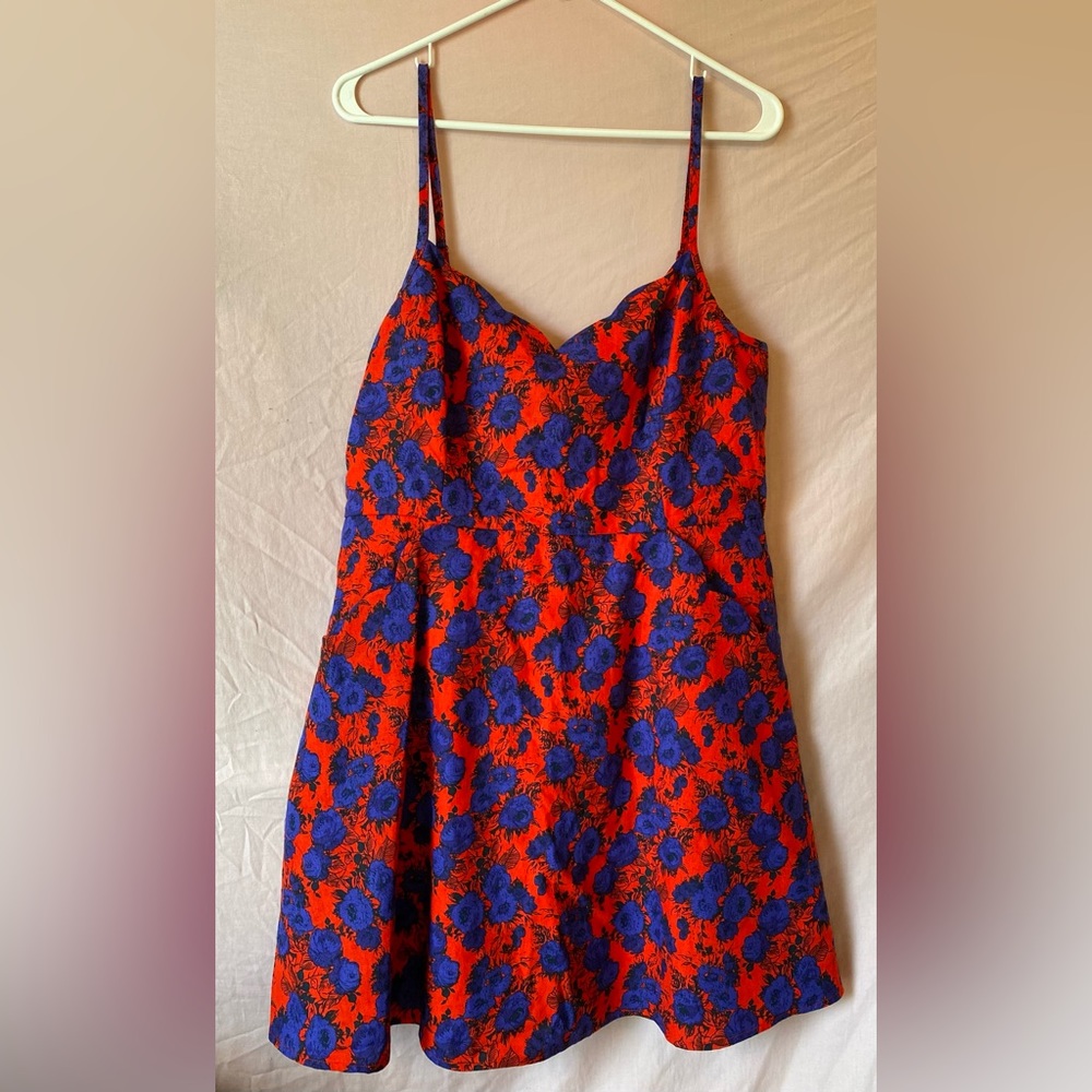Market & Spruce XL Crissie Linen Blend Dress